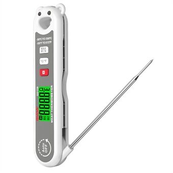 GVDA GD159 Digitale Voedselthermometer Vlees Olie Melk Temperatuurmeetinstrument (BPA-vrij, geen FDA-certificering)