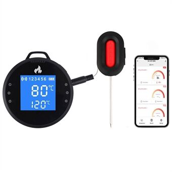 HK-01 Tuya Smart Bluetooth WiFi Keukenthermometer Intelligente Voedselthermometer (CE / FCC / PSE / ROHS)