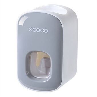 ECOCO Wandgemonteerde tandpastadispenser voor badkamer Automatische tandpastapers voor Kids en volwassenen