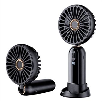 F188 Draagbare USB Oplaadbare Koelventilator met 100 Windsnelheden Handheld Zomer Ventilator