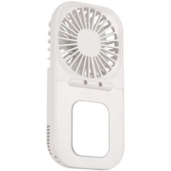 E6 Mini Handheld Nek Hangende Ventilator Koud Compressie Functie Opvouwbare Zomer Koelventilator