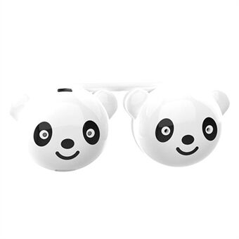 C16 Opvouwbare Oplaadbare Hangende Nekventilator Schattige Panda Studenten Kinder Ventilator Koeler