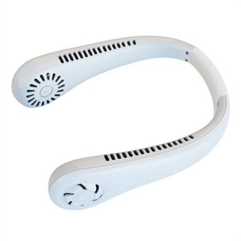 Geluidsarme nekventilator USB oplaadbare mini-koelventilator 3 windsnelheden draagbare zomerkoeler