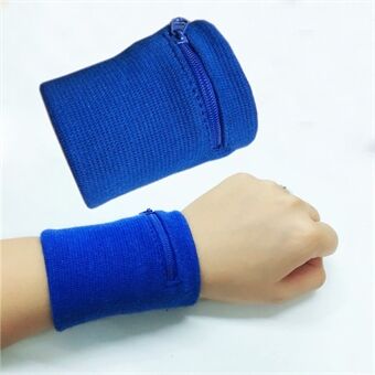 Sport Arm Band Bag Zipper Wrist Wallet Bag Sweatband for MP3 Card Storage