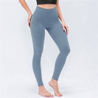 02332 Dames dubbelzijdige geborstelde Hip met hoge taille Stretch fitnesslegging met verborgen zak