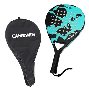 CAMEWIN Carbon Fiber Beach Tennis Racket Buitensport Ballenracket met Opbergtas