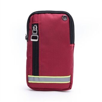 Multifunctionele heuptas met rits, telefoontasje, crossbodytas (geschikt voor smartphones kleiner dan 15 cm)