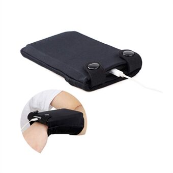 Telefoonhouder Elastische armband Opbergruimte voor kleine dingen Armband Geschikt voor 7 inch mobiele telefoons voor hardlopen, wandelen, wandelen, fietsen