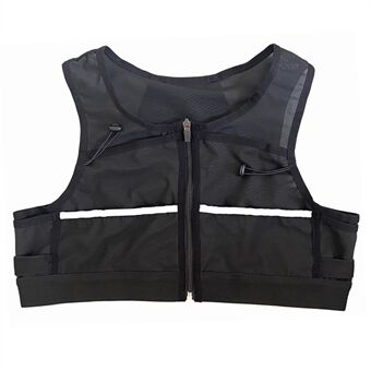 COTEO 2235 Hydratatie Hardloopvest Reflecterende Sport Borsttas Voorkant Borstpak voor Wielrennen Race Marathon Wandelen