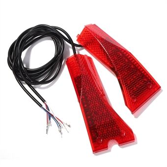 1 paar voor Lampe 8 inch elektrische scooter links en rechts richtingaanwijzers knipperlicht accessoires: