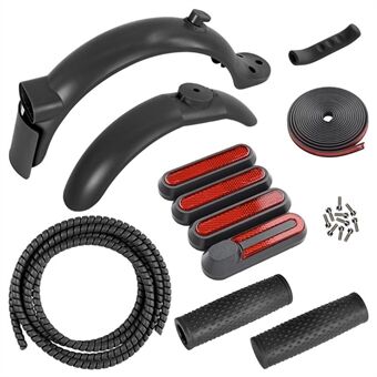 7 Stks/pak Voor Xiaomi M365 / 1S / M365 Pro / M365 Pro 2 Elektrische Scooter Conversie Kit achterspatbord Rem Wieldop Vervanging