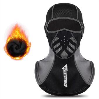 WEST BIKING Winddichte Ski Bivakmuts Thermische Full Face Hood voor Motor Skiën Snowboarden Fietsen