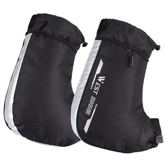 WEST BIKING YP0211232 1 Paar Fiets E-bike Stuur Handschoenen Winter Fietsen Winddicht Warme Wanten Hand Cover