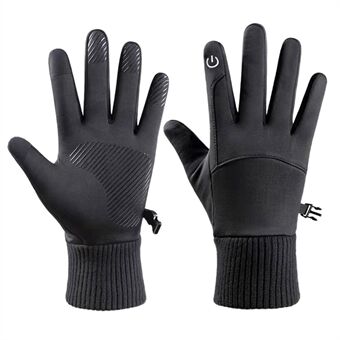 Winter Warme Zachte Handschoenen Fleece Antislip Winddicht Waterdicht Touchscreen Sport Fietsen Ski Fiets Outdoor Werkhandschoenen