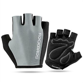 ROCKBROS Handschoenen met halve vingers Bescherming Outdoor Fietsen Antislip schokbestendige handschoenen