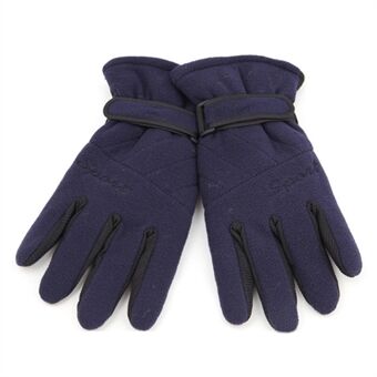 AOTU 1 paar winter Outdoor skiën fietsen polar fleece warme handschoenen winddichte antislip lange vingerhandschoenen