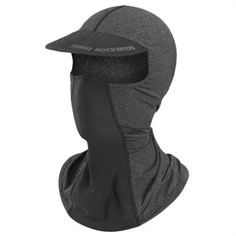 ROCKBROS LF8119 Volledige dekking gezichtsmasker Zonbescherming Ademend Ijszijde Outdoor Fietsen Motorhelm Voering Bivakmuts met rand