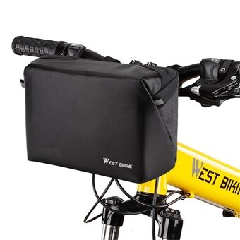 WEST BIKING YP0707298 2.5L fietsstuurtas Multifunctionele crossbodytas met schouderriem