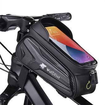 WOLFILIST S002 Waterdichte Fiets Bovenbuis Tas Fietsen Touchscreen Telefoon Pouch Bike Voorbalk Opbergtas