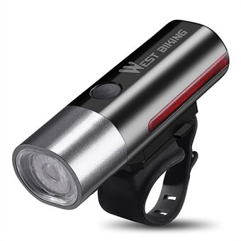 WEST BIKING YP0701249 Waterdichte fiets Heldere LED-koplamp Torch Nachtfiets Veiligheidslamp