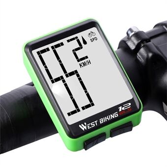 WEST BIKING MTB Racefiets Computer Monitor Backlight Waterdicht Draadloze Multifunctionele Fiets Snelheidsmeter