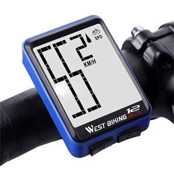 WEST BIKING MTB Racefiets Computer Monitor Backlight Waterdicht Draadloze Multifunctionele Fiets Snelheidsmeter