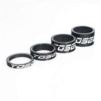 TOSEEK 4 STUKS/SET Carbon Fiets Voorvork Spindel spacers fit (5 + 10 + 15 + 20 mm)