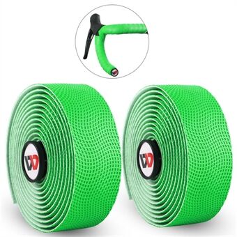 WEST BIKING YP0804064 2 stks Rasterpatroon Fietsstuur Antislip PU + EVA Tape Fietsstuur Bandjes