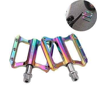 Een paar kleurrijke aluminiumlegeringen GUB GC020 Mountainbike Pedaal voor Road Mountain BMX MTB Bike