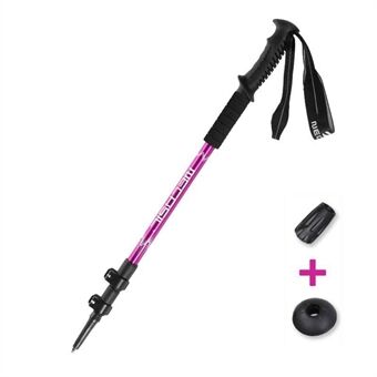 NECASIL G108 62-135CM Outdoor 3-delige aluminium trekkingstok voor kamperen