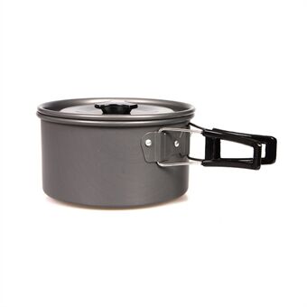 HALIN Kookpot Kookgerei Camping Picknick Outdoor Pan Pot Theepot Backpacking Gear (BPA-vrij, geen FDA-gecertificeerd), Maat: M