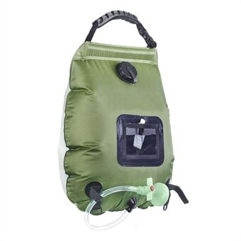 Voor Outdoor camping 20L draagbare douche met Stor capaciteit Sunshine Heat Water Bag