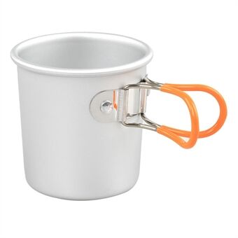 Aluminiumlegering Camping Mok Draagbare Koffiekop Drinkbeker (BPA-vrij, Geen FDA-certificering)