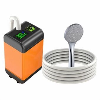 4800mAh Outdoor Camping Elektrische Douche met Smart Temperatuur Monitoring + 1 Spray Modus