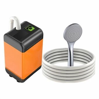 4800mAh Outdoor Camping Elektrische Douche 1 Spraymodus