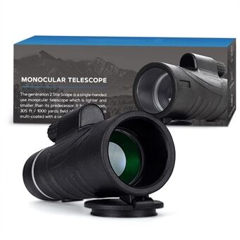 AM-D08 12X42 Hoogvermogen HD Monoculair Nachtzicht BAK4 Prisma Telescoop voor Vogelspotten, Jagen, Surveillance, Wandelen