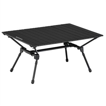 BLACKDOG BD-ZZ003 Draagbare campingtafel Opvouwbaar aluminium bureau Gemakkelijk mee te nemen voor Outdoor picknick BBQ Strand wandelen