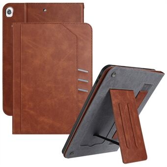 Voor iPad 9.7-inch (2018) / (2017) / Air 2 / Air (2013) Wallet Case Auto Wake / Sleep Leren Flip Tablet Cover Koehuid Textuur - Geel