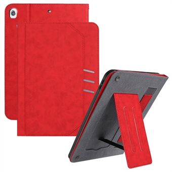 Voor iPad 9.7-inch (2018) / (2017) / Air 2 / Air (2013) Portemonnee Hoes Automatisch Wekken / Slapen Leren Flip Tablet Hoes Koeienhuidstructuur - Geel