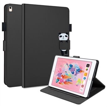 Voor iPad 9.7-inch (2017) / (2018) Tablet Lederen Hoesje met Cartoon Dierenpatroon