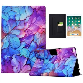 Voor iPad Air (2013) / iPad Air 2 / iPad 9.7-inch (2017) / (2018) hoesje van PU-leer met patroon, folio-standaard en beschermende cover.