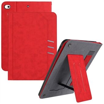 Voor iPad mini (2019) 7.9 inch / 4 / 3 / 2 / Mini Portefeuille Hoes Auto Wake / Sleep Leren Flip Tablet Hoes Koehuid Textuur