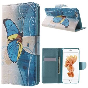 Wallet Leather Stand Cover met patroon voor iPhone 6s / 6 4,7 inch