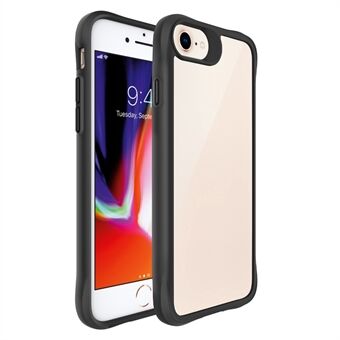 Combat X Mode Voor iPhone 6 / 6s / 7 / 8 4,7 inch / SE (2020) / SE (2022) Transparante Hoes Harde PC Zachte TPU Anti-Val Beschermende Telefoonhoesje