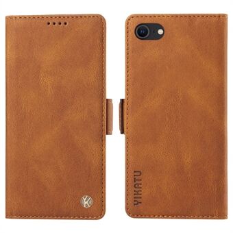 YIKATU YK-005 Portemonneehoesje voor iPhone 6 / 6s / 7 / 8 / SE (2020) / SE (2022), PU lederen hoesje met standaard en bescherming voor de telefoon.
