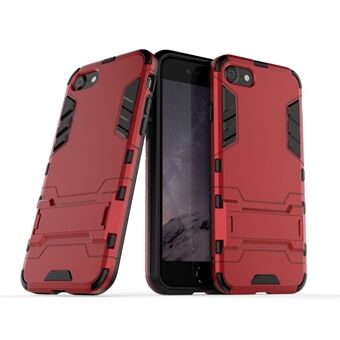 Plastic + TPU Hybrid Phone Case with Kickstand for Apple iPhone 8/7/iPhone SE (2022)/SE (2020)