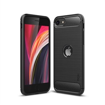 MOFI Carbon Fiber Texture Brushed TPU Case for iPhone SE (2020)/SE (2022)/8/7