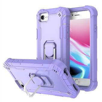 Dual Color schokbestendig hybride hoesje met ingebouwd standaardontwerp voor iPhone 7 / iPhone 8 / iPhone SE 2020/2022