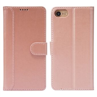 Splicing PU lederen telefoonhoes Stand Wallet Cover Protector voor iPhone 6/7/8 / SE (2e generatie)