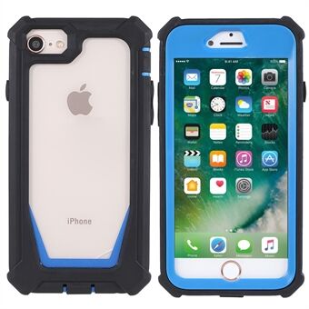 Voor iPhone 6/6s/7/8/SE (2e generatie) Duurzaam Modieus Afneembare 2-in-1 TPU + Acryl Hybride Mobiele Telefoon Shell Cover